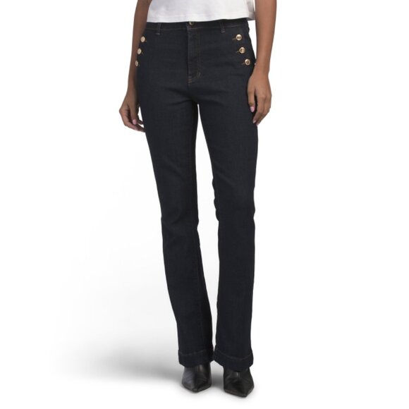 D. JEANS Rinse High Waisted Bootcut Jeans - Picture 1 of 2